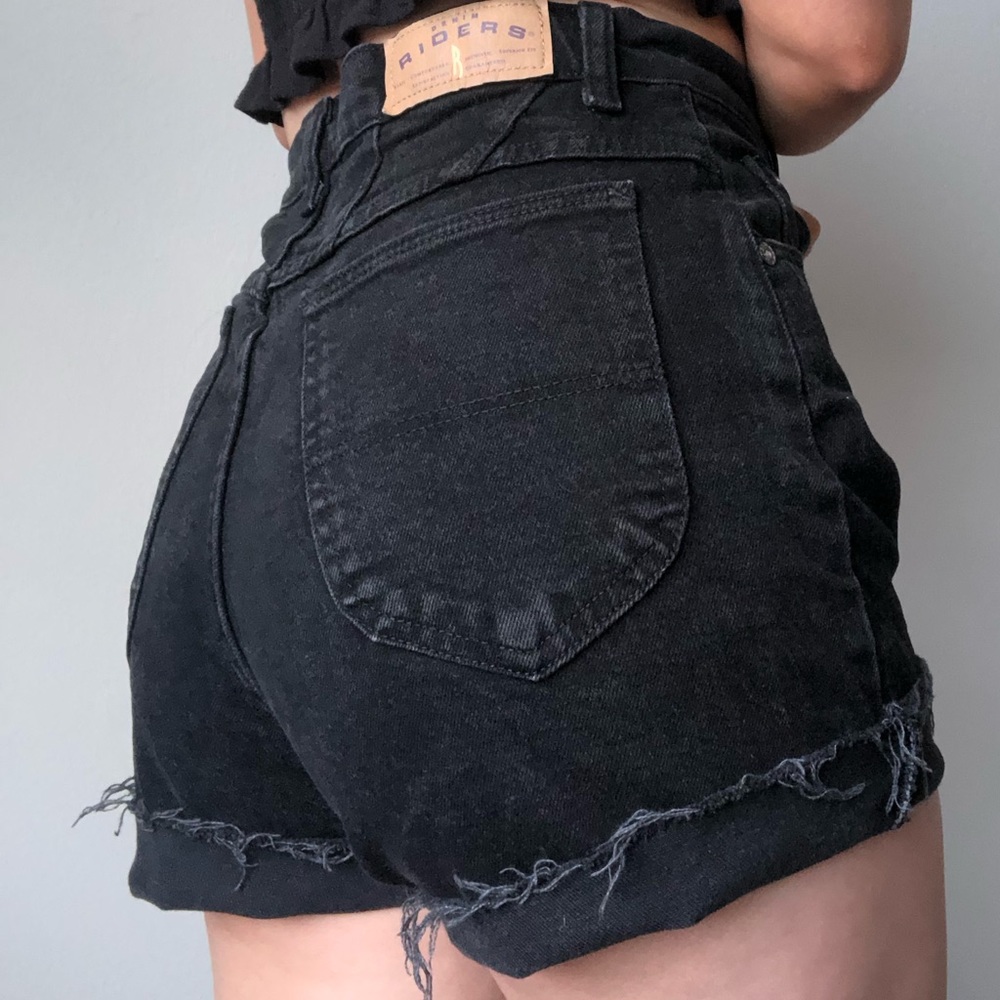 vintage high rise shorts